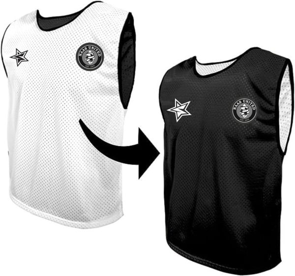 Naas United Black/White reversible Bib